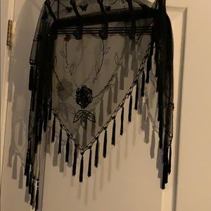 Beautiful black shawl